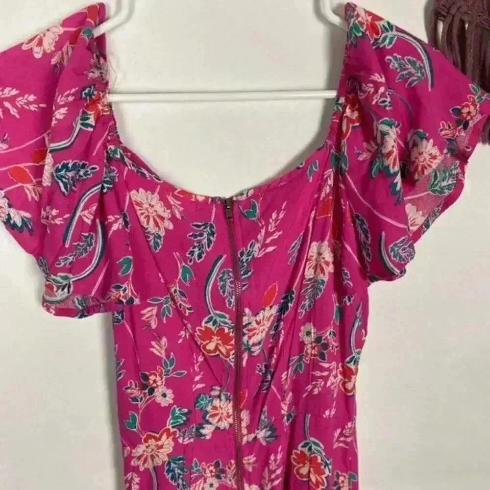 ROW A Ruffle‎ Mini Dress Size Small - Picture 6 of 8